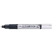 PENTEL PAINT MARKER MMP20 MEDIUM WHITE BULLET TIP BX12