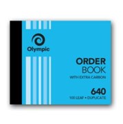 Olympic 640 Carbon Book Duplicate 100x125mm Order 100 Leaf