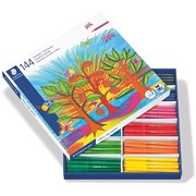 STAEDTLER FIBRE TIPPED MARKER NORIS CLUB ASSORTED PK144