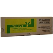 KYOCERA FSC2126MFP TONER CART Yellow TK594Y