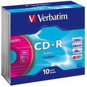VERBATIM CDR 80 RECORDABLE 41846 52X JEWELCASE