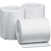 MARBIG CALC REGISTER ROLLS 76X76X115MM 1 PLY LINT FREE PACK OF 4