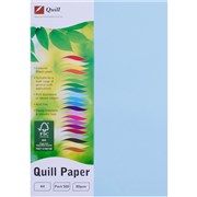 QUILL XL MULTIOFFICE PAPER A4 80gsm Powder Blue PK500