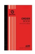 OLYMPIC CARBON ORDER BOOK 639 TRIPLICATE 200X125MM