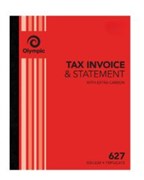 OLYMPIC CARBON INVOICE  STATEMENT BOOK 627 TRIPLICATE 250X200MM