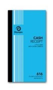 OLYMPIC CARBON CASH RECEIPT BOOK 616 DUPCLIATE 250X135MM 4 VIEW