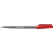 STAEDTLER STICK 430 BALLPOINT PEN MEDIUM RED STD430M2