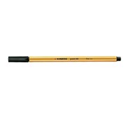 STABILO POINT 88 FINELINER PEN Black 04mm Available in 10s