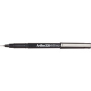 ARTLINE 220 FINELINER PEN BLACK 02MM TIP Available in 12s