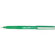 ARTLINE 220 FINELINER PEN GREEN 02MM TIP Available in 12s
