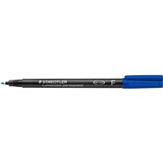 STAEDTLER 318 LUMOCOLOR OHP PENS PERMANENT FINE 06MM BLUE