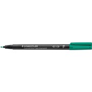 STAEDTLER 318 LUMOCOLOR OHP PENS PERMANENT FINE 06MM GREEN