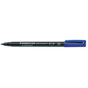 STAEDTLER 317 LUMOCOLOR OHP PENS PERMANENT MEDIUM 0810MM BLUE