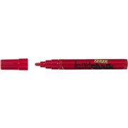 TEXTA LIQUID CHALK MARKER BULLET 45MM NIB RED DRY WIPE GLOSSY SURFACES