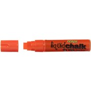 TEXTA JUMBO LIQUID CHALK DRY WIPE CHISEL 15MM NIB ORANGE