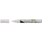 Texta Liquid Chalk Marker Bullet 45mm Nib White Wet Wipe