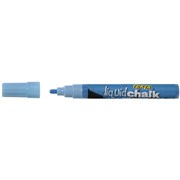 TEXTA LIQUID CHALK MARKER Bullet 45mm Nib Blue WET WIPE