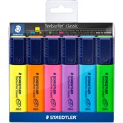 STAEDTLER TOPSTAR HIGHLIGHTERS WLT6  364WP6 TEXTSURFER CLASSIC WLT6