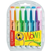 STABILO 2756 SWING HIGHLIGHTER Assorted Wlt6 WLT