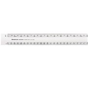 STAEDTLER OVAL SCALE RULERS 300MM SCALE FRONT 1115 110