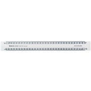 STAEDTLER OVAL SCALE RULERS 300MM SCALE FRONT 111100120