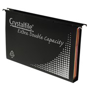 CRYSTALFILE EXTRA PP SUSPENSION FILES FC DOUBLE CAPACITY BLACK BX10