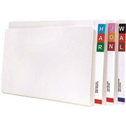UFS FSC AVERY LATERAL SHELF FILES WITH SPIRAL SPRING TRANSFER FOOLSCAP WHITE BX50