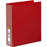 A4 2D RING 50MM RED INSERT BINDER 5422003 BANTEX 2733209