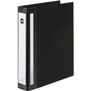 A4 3D 38MM BLACK BINDER DELUXE MARBIG EXTRA STRENGTH 5903002 PVC