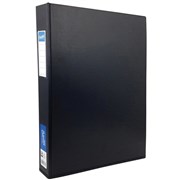 BANTEX BINDERS A3 4D RING 38MM PORTRAIT UPRIGHT BLACK