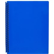 A4 MARBIG REFILLABLE DISPLAY BOOKS BLUE 20 POCKET 31802