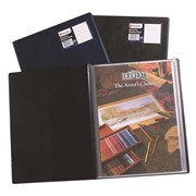 A4 NYREX SLIMVIEW DISPLAY BOOK 24 POCKET R10015BK