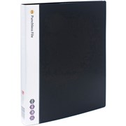 MARBIG PUNCHLESS FILE A4 BLACK
