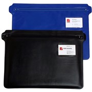 MARBIG CONVENTION CASES BLUE PVC ZIPPERED WITH TITLE HOLDER 415 X 305MM