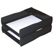 SWS NOUVEAU DOCUMENT TRAYS BLACK