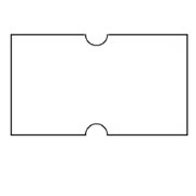 PRICING GUN LABELS 21X12MM WHITE REMOVABLE PK10