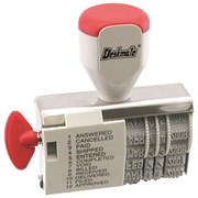 DESKMATE DIAL A PHRASE DATE STAMP 4MM