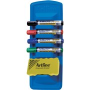 ARTLINE 577 WHITEBOARD CADDY MARKERS AND ERASER et5