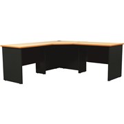 LOGAN WORKSTATION 1800X1800X600 Beech  Ironstone