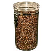 COMPASS STORAGE CANISTER ROUND ACRYLIC 215L D125x23CM