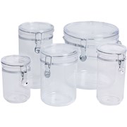 IMPRESS STORAGE CANISTER Round Acrylic 810ml