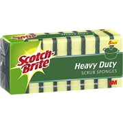 SCOTCHBRITE SPONGE Heavy Duty Scrub 8pk