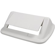 ITALPLAST KITCHEN BIN LID ONLY SWING TOP LID WHITE I190WHT