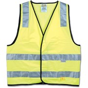 MAXISAFE HIVIS SAFETY VEST Day Night Yellow  2X Large Class DN