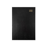DEBDEN KYOTO DIARY A4 1 DAY TO PAGE 30MIN BLACK