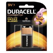 DURACELL ALKALINE BATTERY CARD 9V