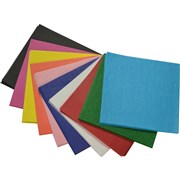 RAINBOW KINDER SQUARES TISSUE PAPER 125X125 17GSM ASSORTED COLOURS PK480