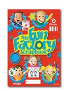 OLYMPIC SCRAP BOOK FUN FACTORY 335x240mm 48 page S324