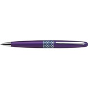 PILOT MR BALLPOINT PEN MR3 ELLIPSE VIOLET BARREL MEDIUM BLACK INK