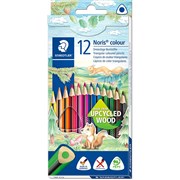 STAEDTLER NORIS CLUB PENCILS TRIANGULAR ASSORTED COLOUR PACK OF 12